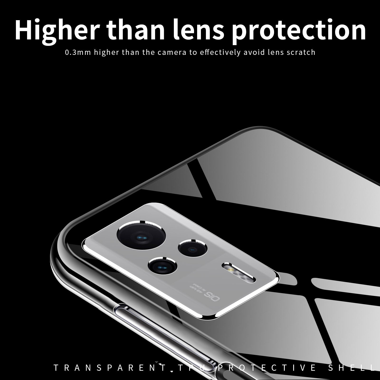 MOFI TPU Transparent Phone Case for Xiaomi Redmi K60E 5G Drop Proof Cellphone Back Protector Cover MOFI TPU Transparent Phone Case for Xiaomi Redmi K60E 5G Drop Proof Cellphone Back Protector Cover